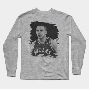 Jason kidd | Dallsas 90s | Retro basketball Long Sleeve T-Shirt